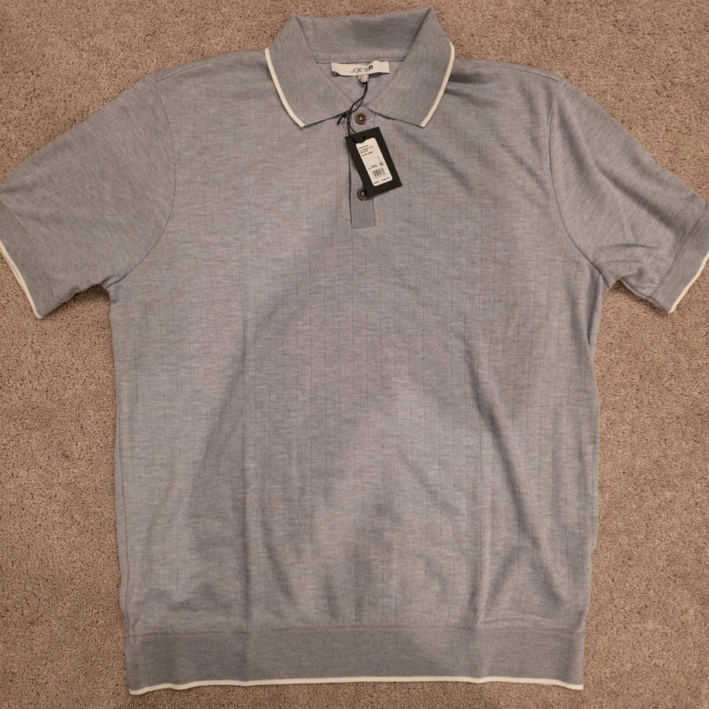 Men's Joe's Gray Polo Shirt